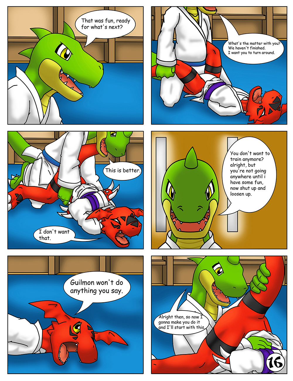 Guilmon (Digimon) Rule 34 Image