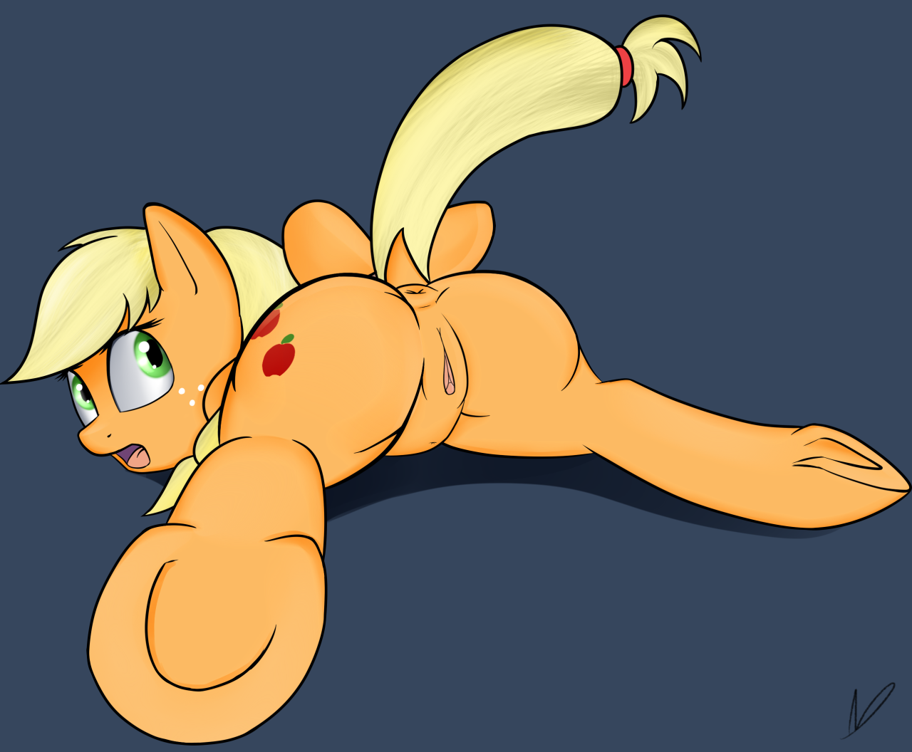 Applejack (Mlp) Rule 34 Image