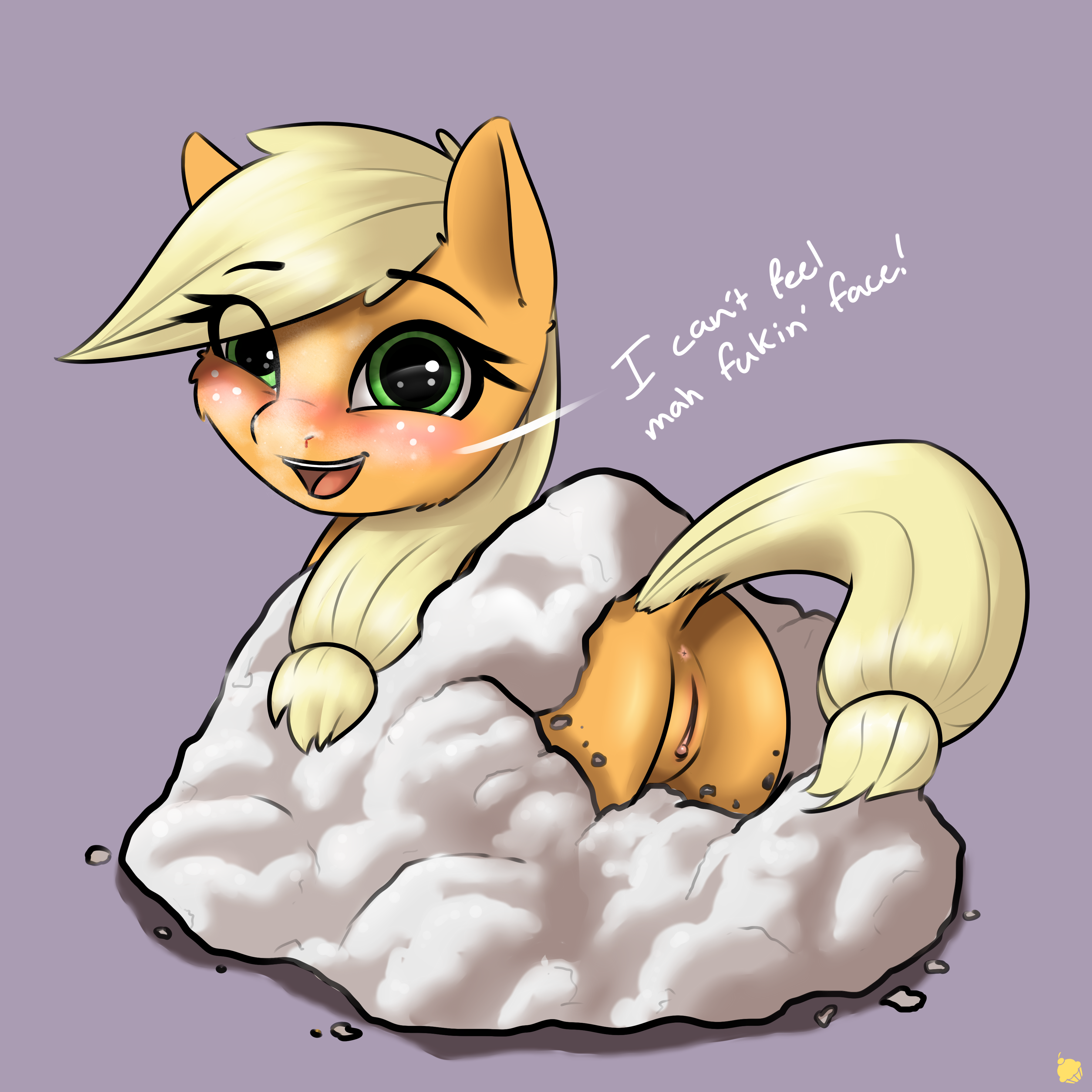 Applejack (Mlp) Rule 34 Image