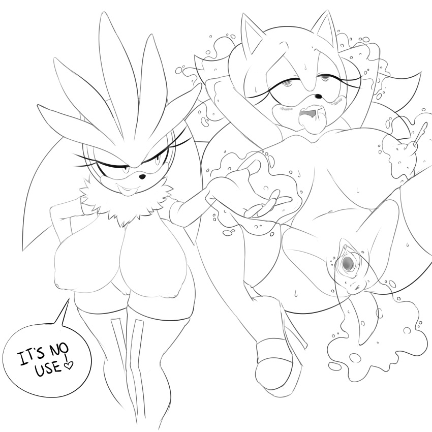 Silver The Hedgehog (Sega) Rule 34 Image