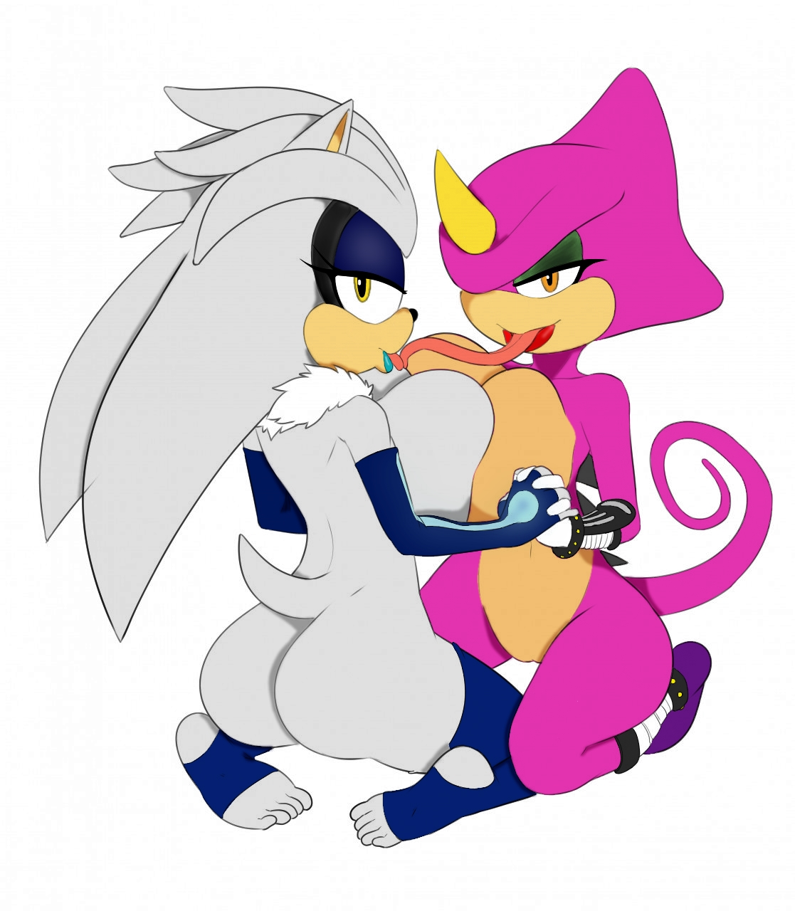 Espio The Chameleon (Sega) Rule 34 Image