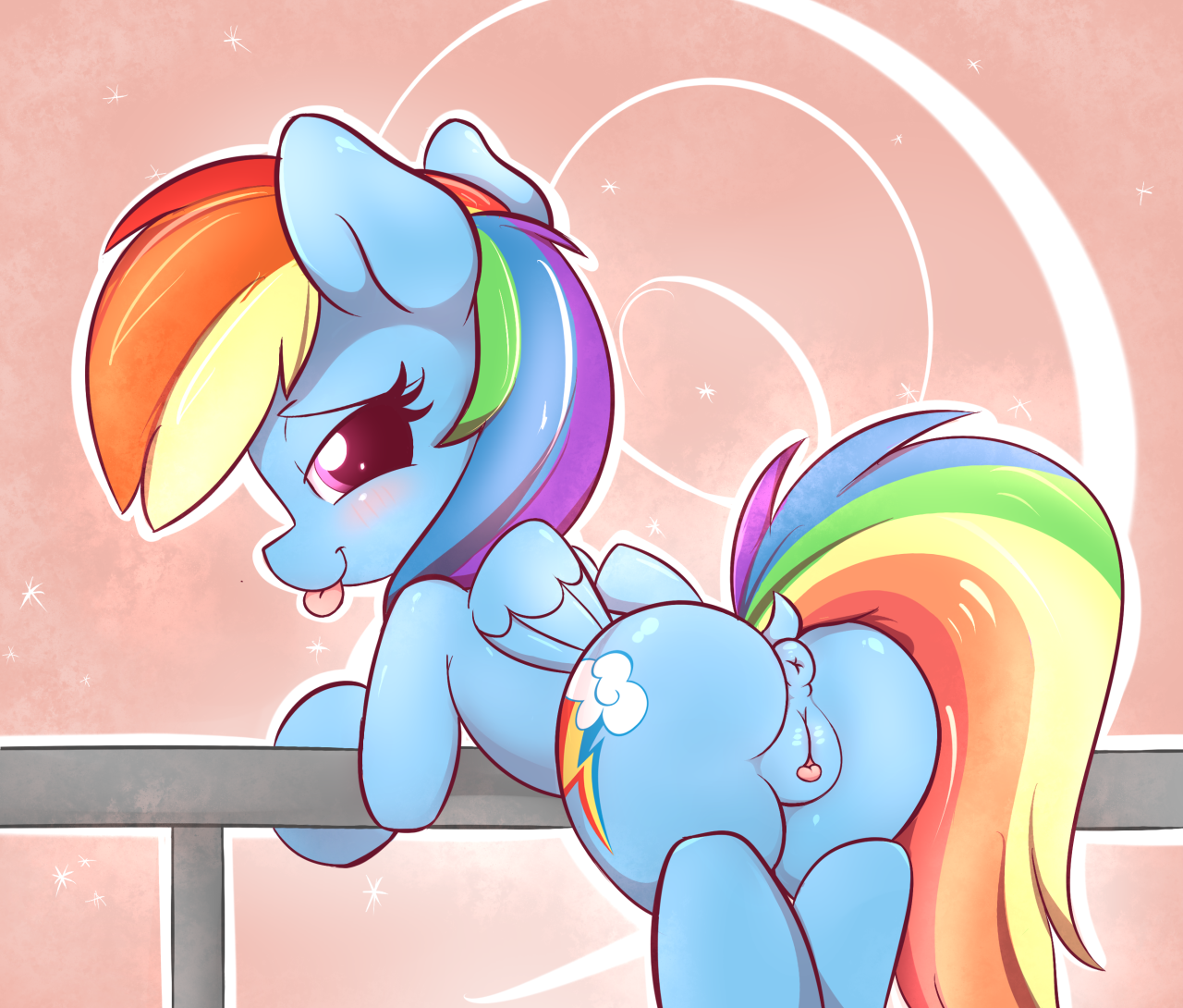 Rainbow Dash (Mlp) Rule 34 Image