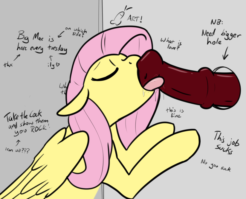 Fluttershy (Mlp) Rule 34 Image