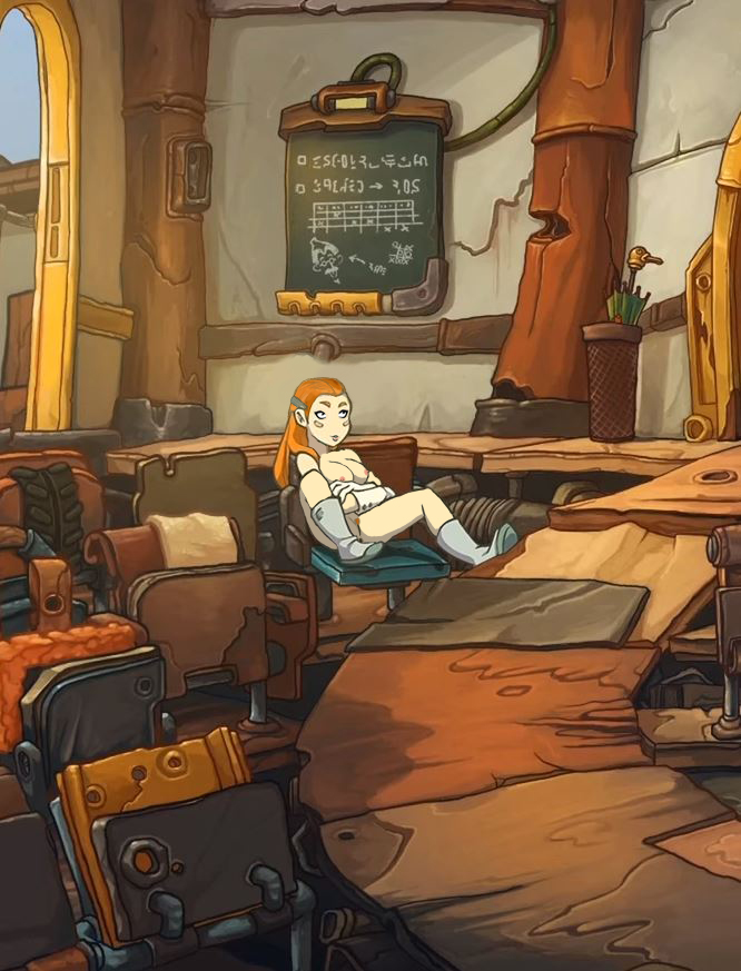 Goal (Deponia) Rule 34 Image
