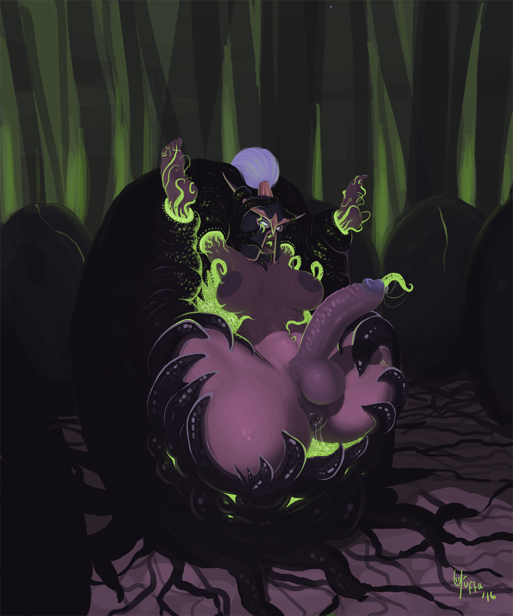 Night Elf (Warcraft) Rule 34 Image