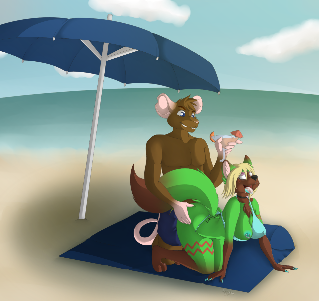 1girls Rule 34 Image