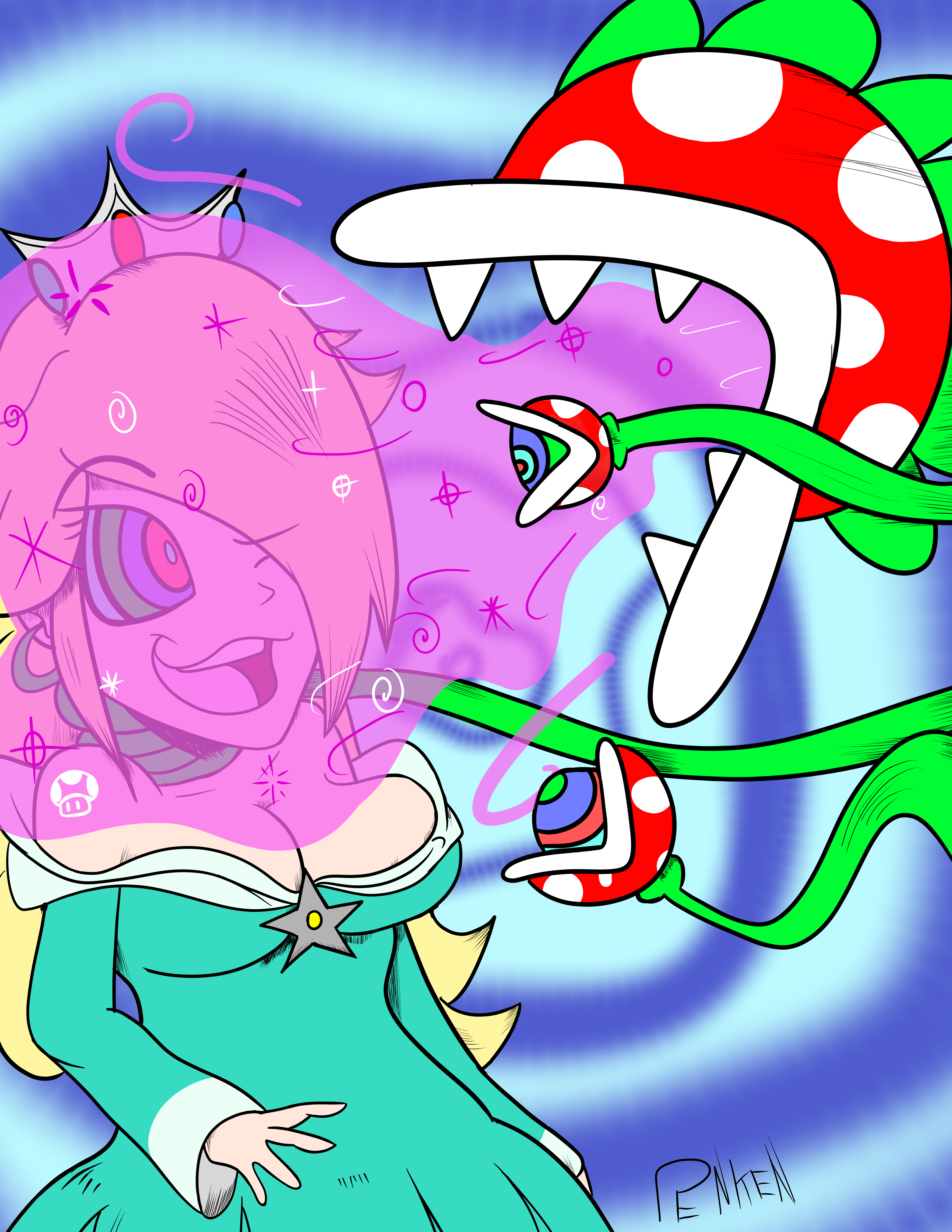 Piranha Plant (Mario (Series)) Rule 34 Image