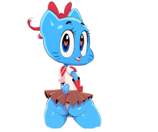 Gumball Watterson (Bishoujo Senshi Sailor Moon) Rule 34 Image