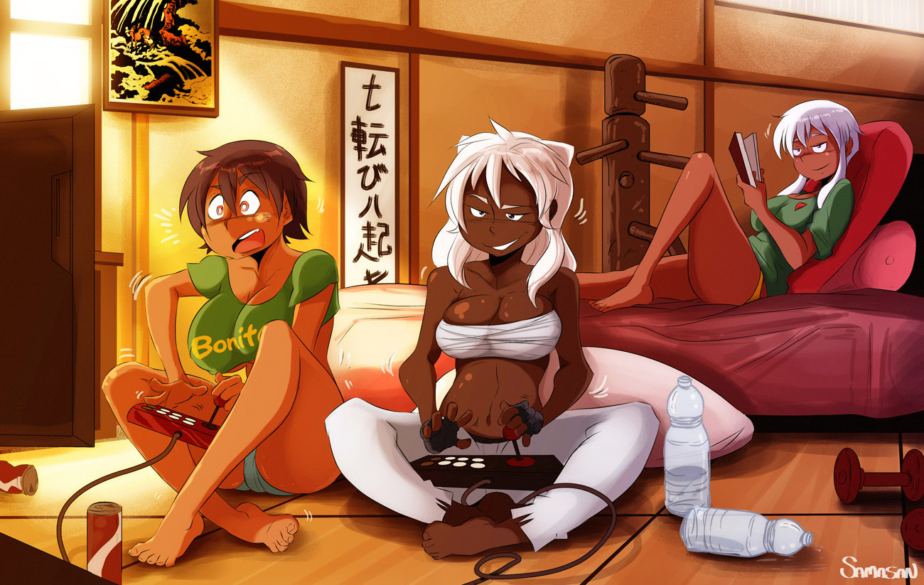 Dark-Skinned Female Rule 34 Image