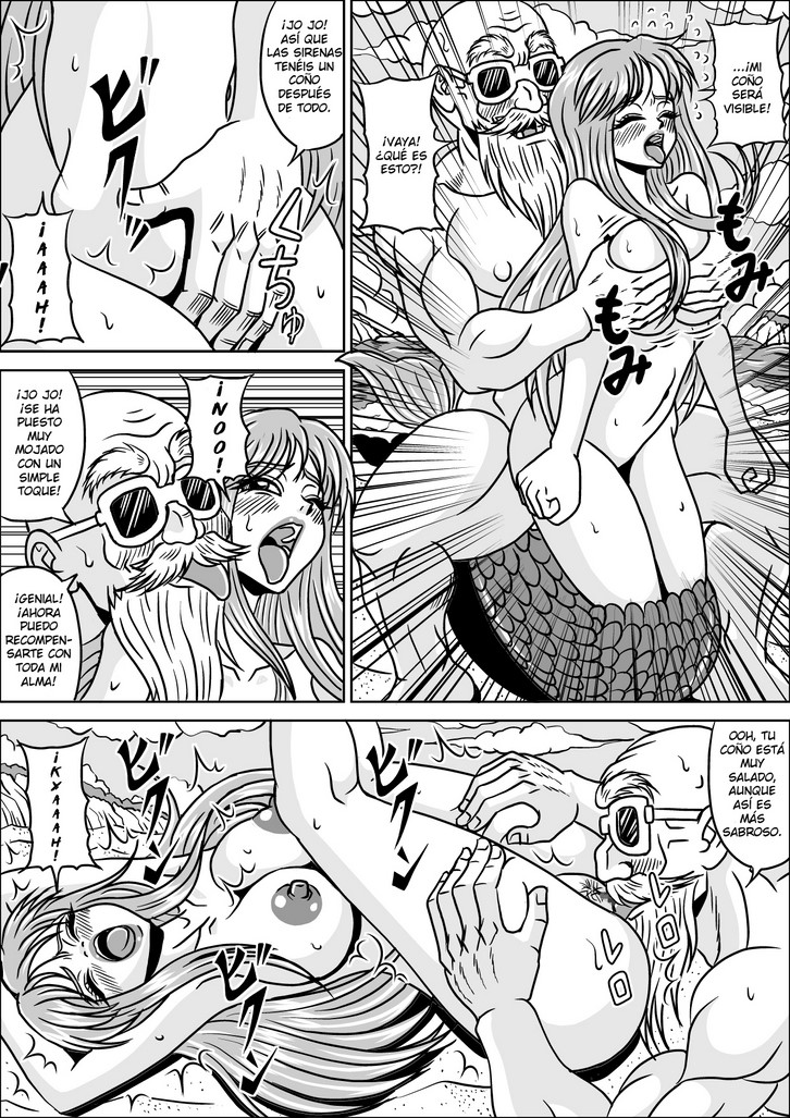 Master Roshi (Dragon Ball) Rule 34 Image