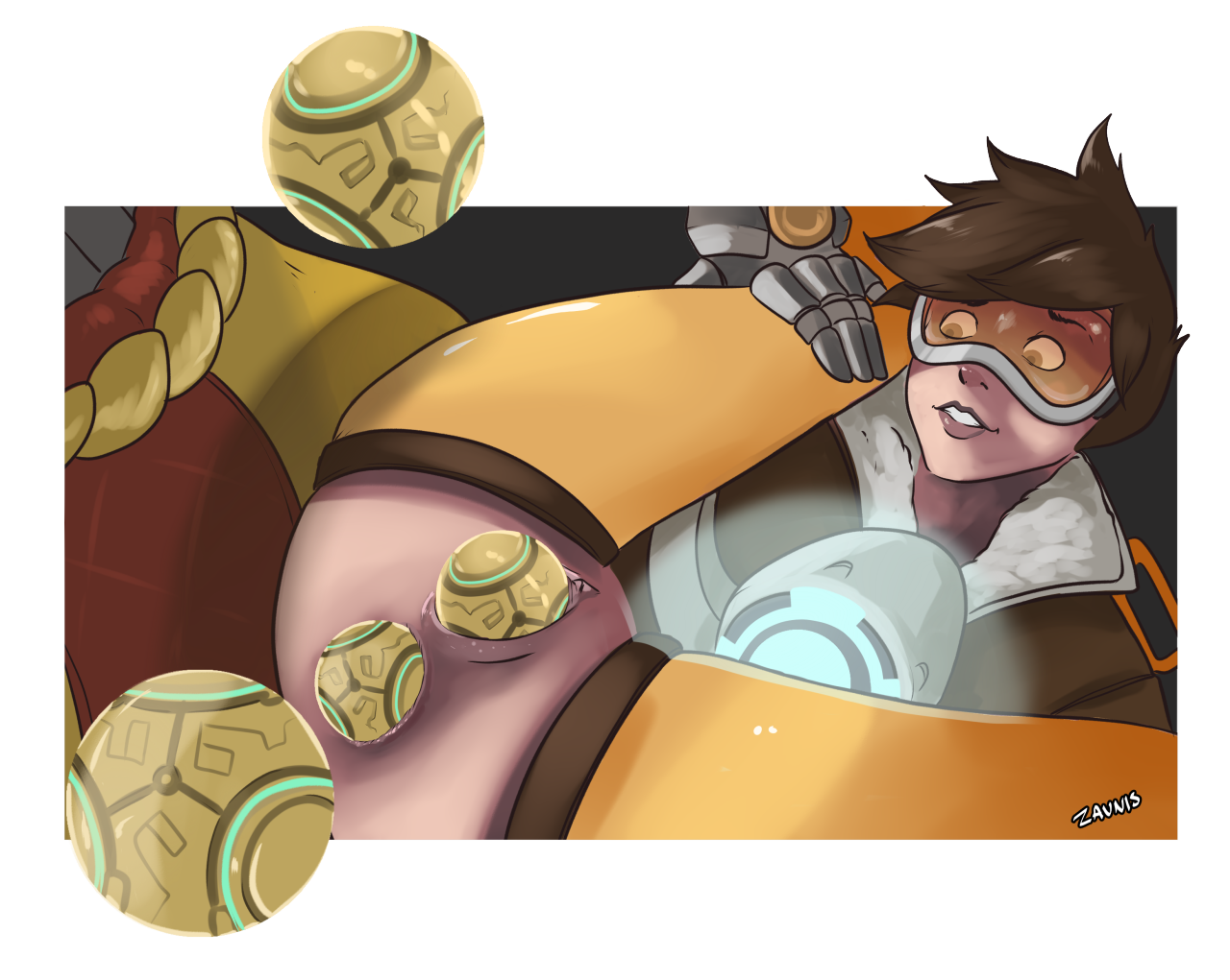 Tracer (Overwatch) Rule 34 Image