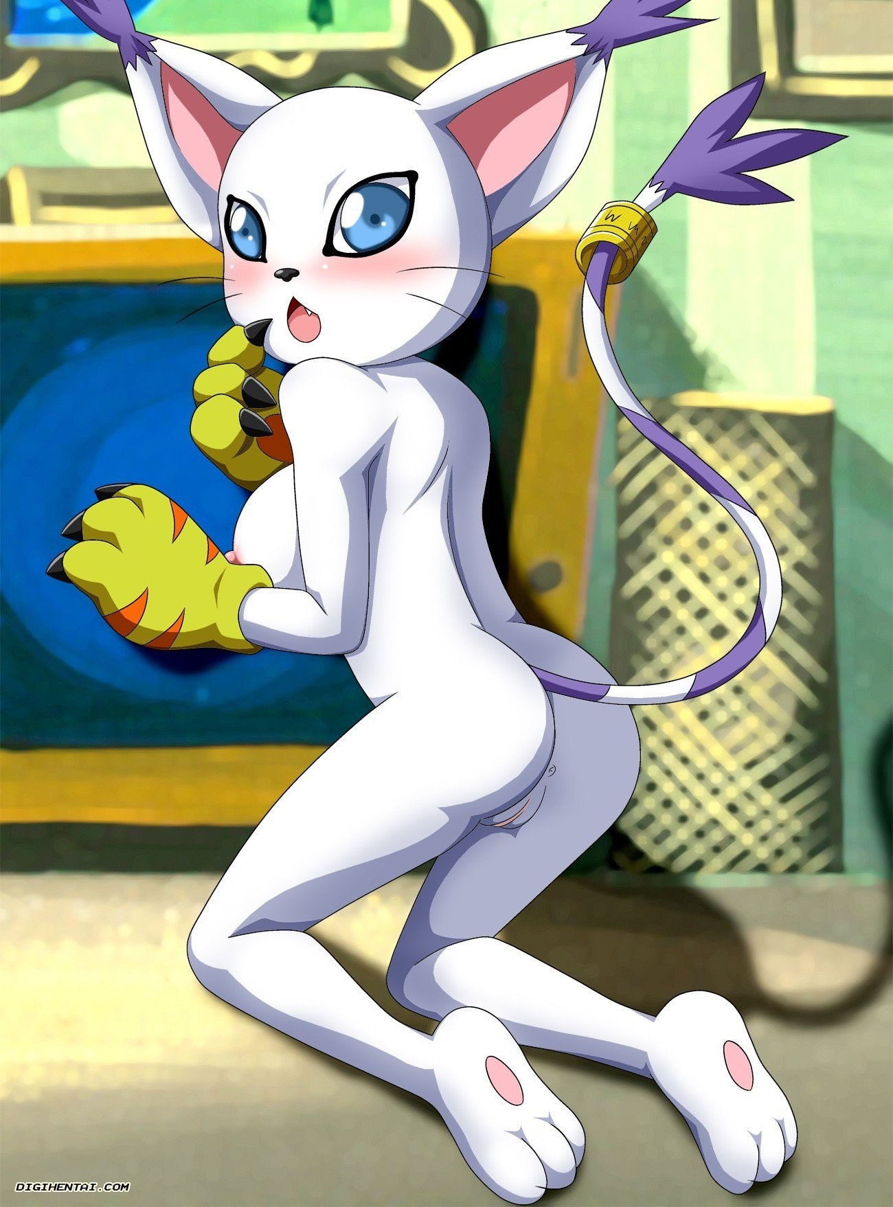 Gatomon (Digimon) Rule 34 Image