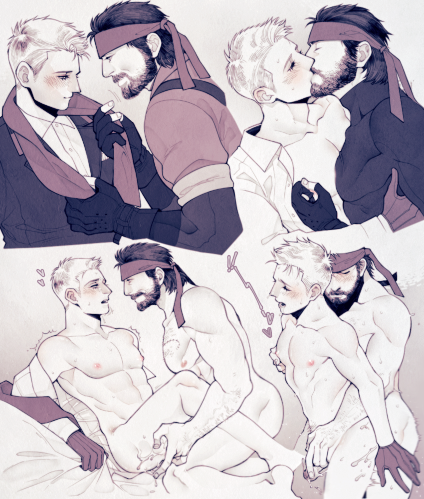 Big Boss (Metal Gear Solid) Rule 34 Image