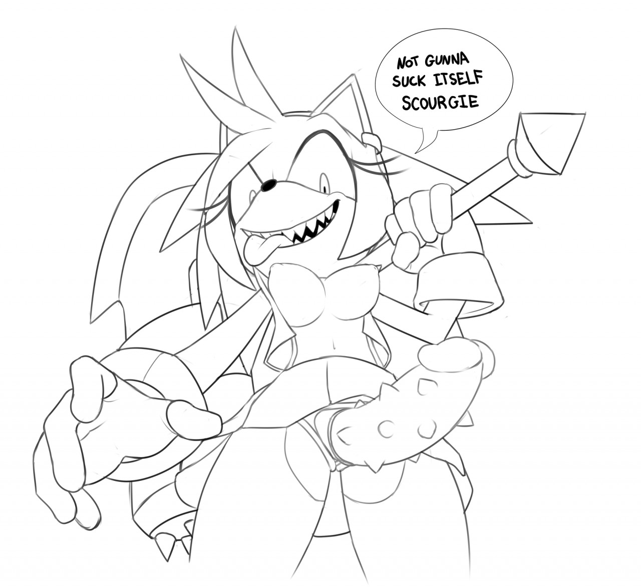 Amy Rose (Sega) Rule 34 Image