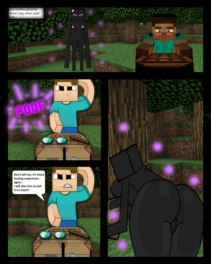 Steve (Minecraft) Rule 34 Image
