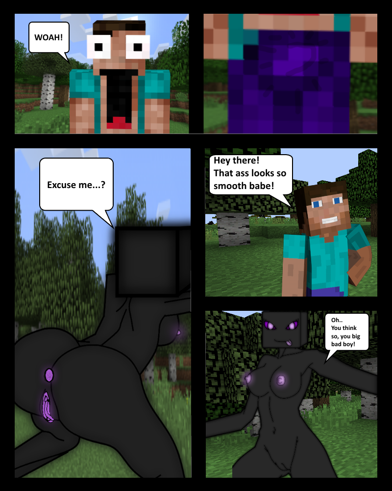 Steve (Minecraft) Rule 34 Image