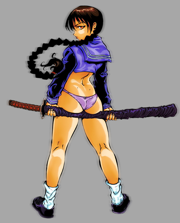 Otonashi Saya (Blood+) Rule 34 Image