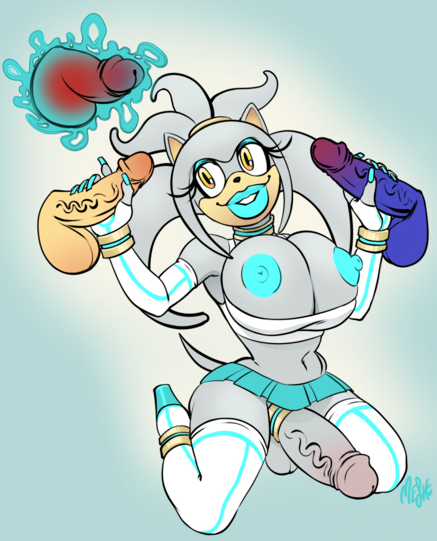 Silver The Hedgehog (Sega) Rule 34 Image
