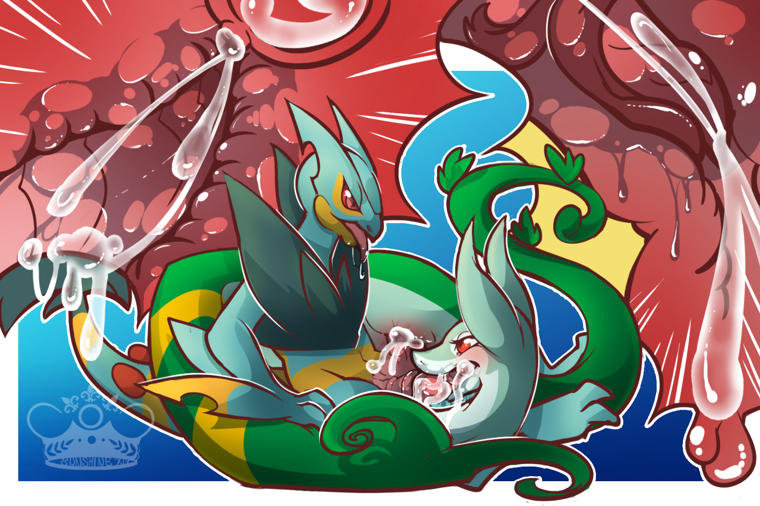Mega Sceptile (Nintendo) Rule 34 Image