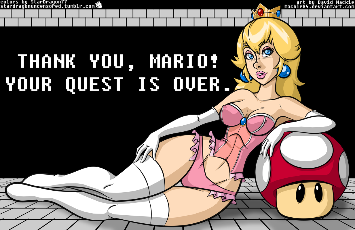 Princess Peach (Mario (Series)) Rule 34 Image