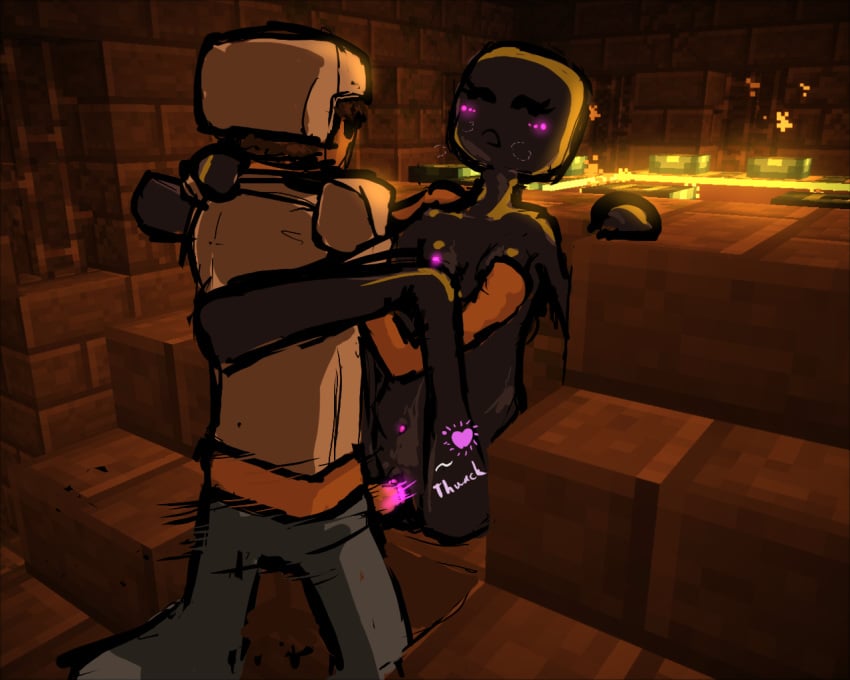 Enderman (Minecraft) Rule 34 Image