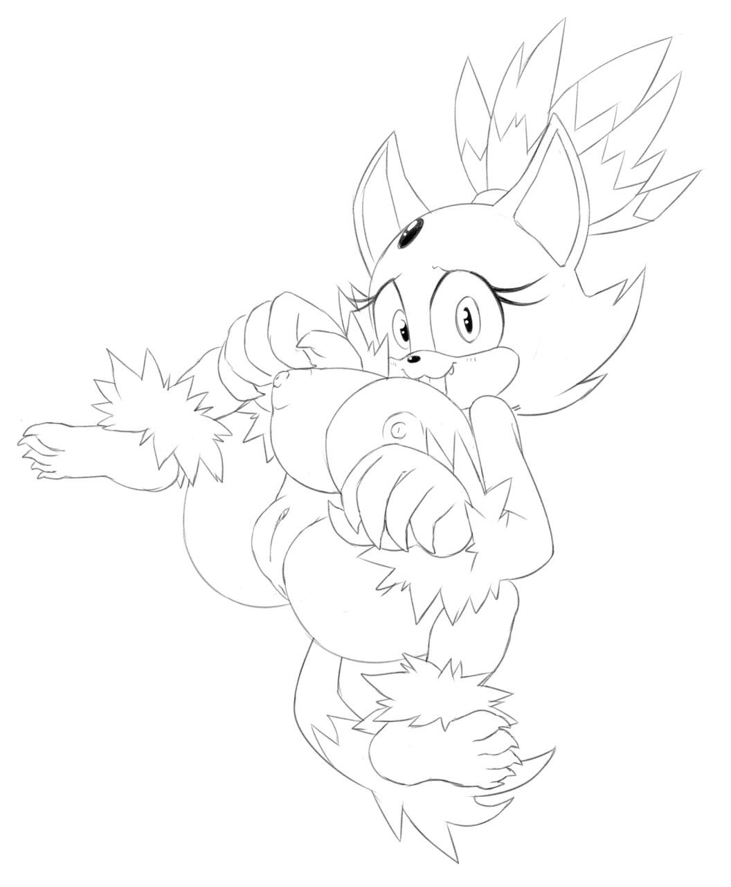 Blaze The Cat (Sonic (Series)) Rule 34 Image