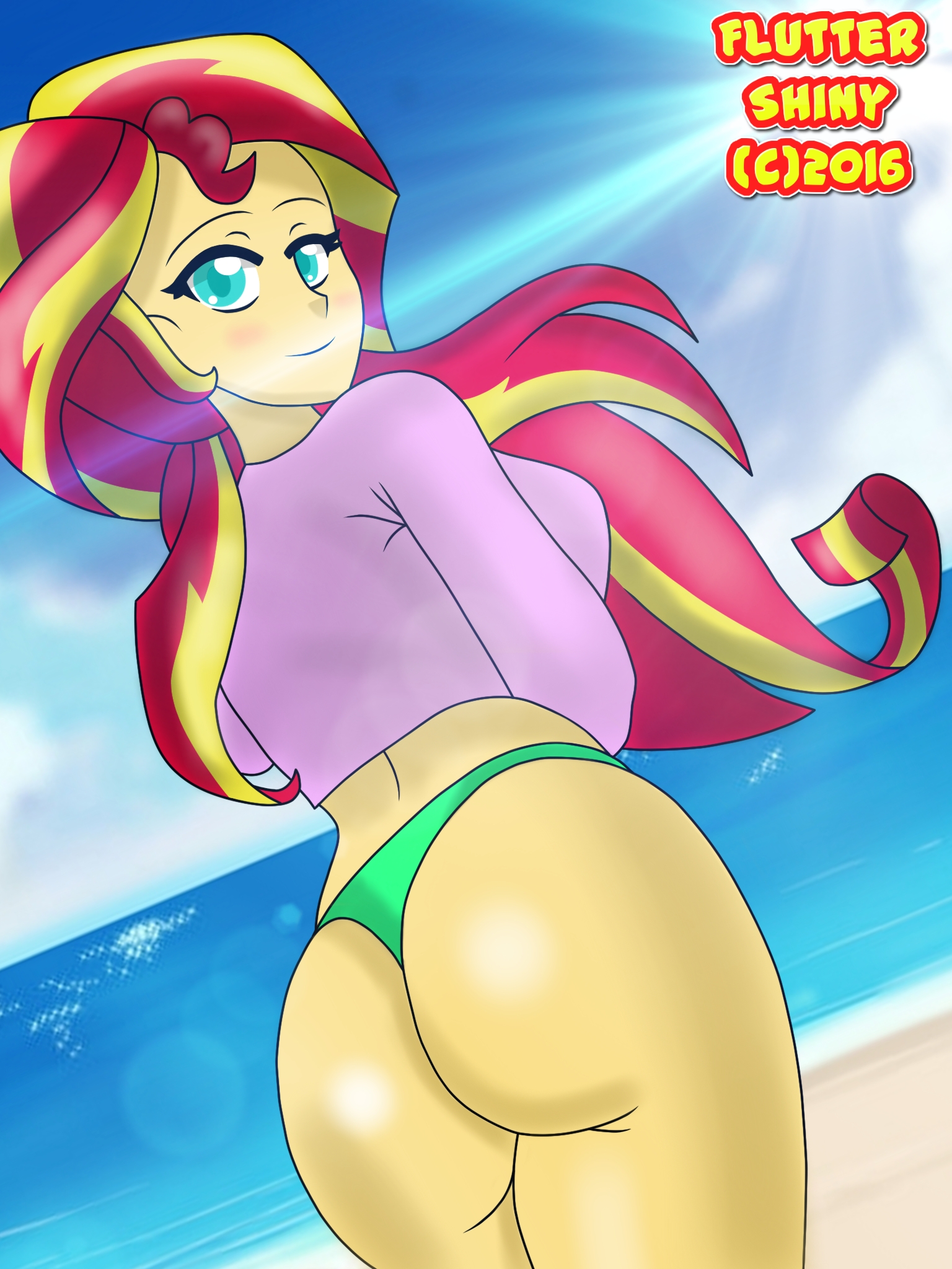 Sunset Shimmer (Equestria Girls) Rule 34 Image