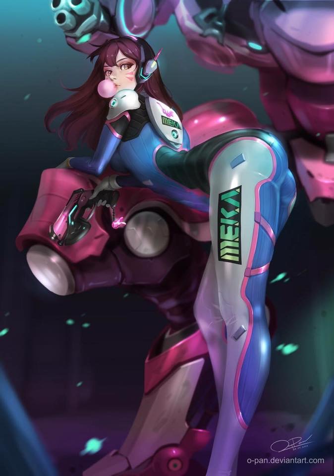 D.Va (Overwatch) Rule 34 Image