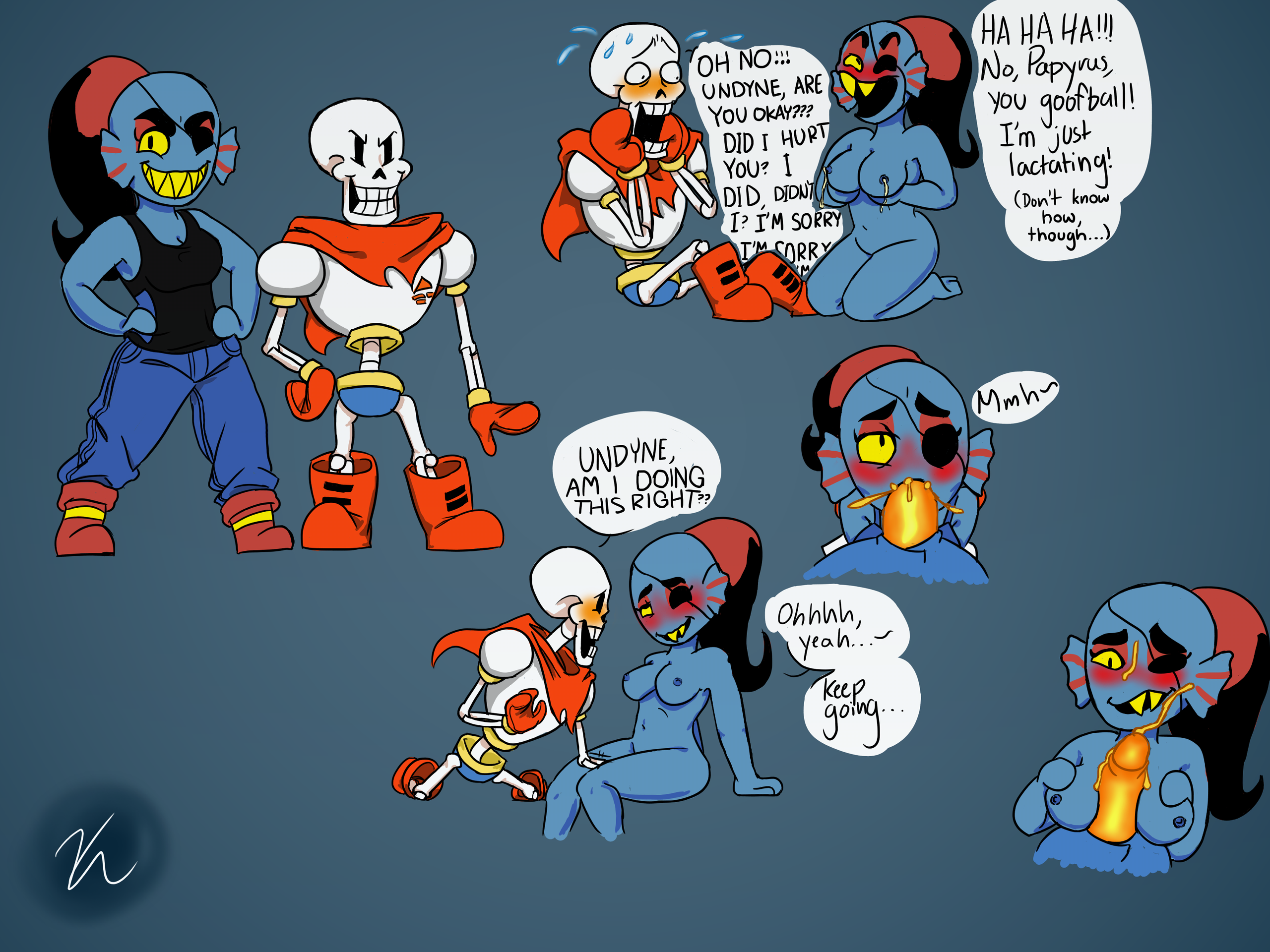 Papyrus (Undertale) Rule 34 Image