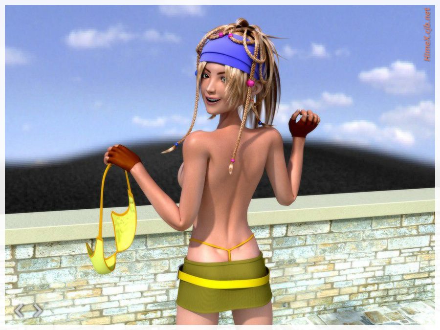 Rikku (Final Fantasy) Rule 34 Image