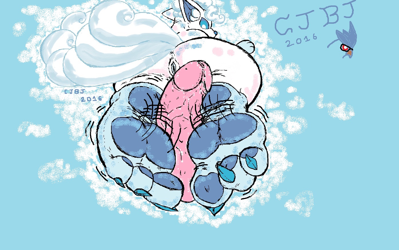 Alolan Vulpix (Nintendo) Rule 34 Image