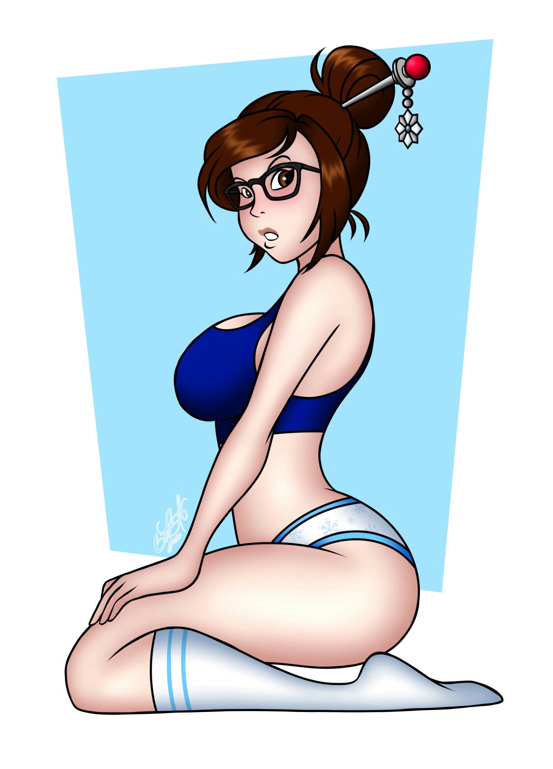 Mei (Overwatch) Rule 34 Image