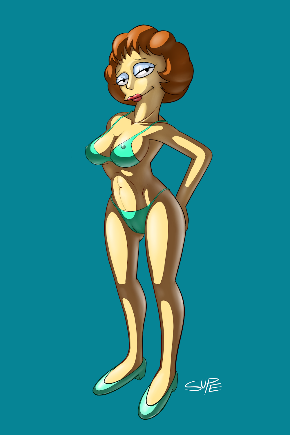 Maude Flanders (20th Century Studios) Rule 34 Image