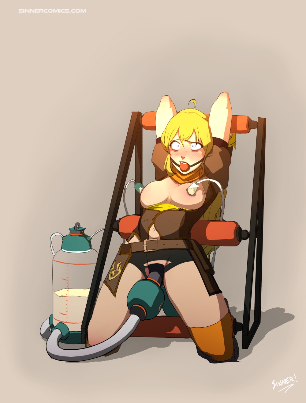 Yang Xiao Long (Rwby) Rule 34 Image