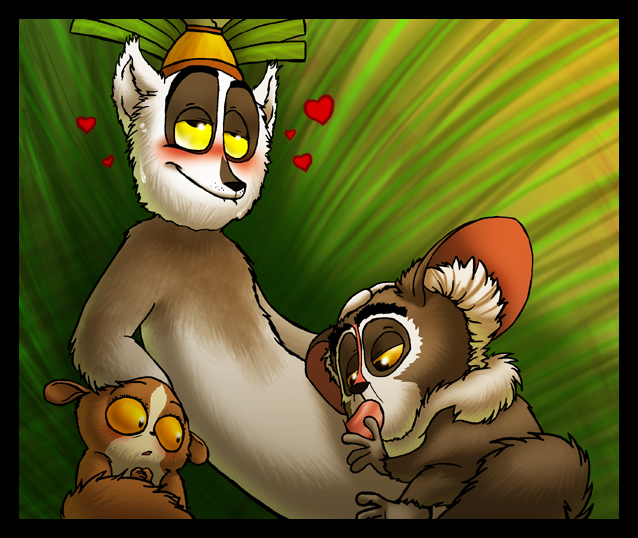 King Julien (Dreamworks) Rule 34 Image