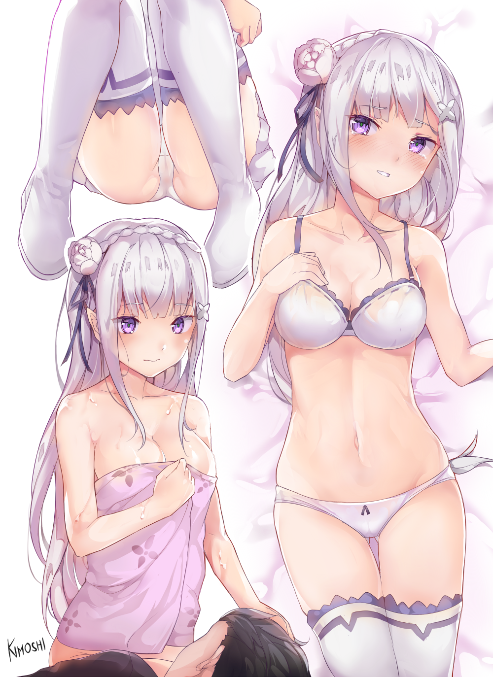 Emilia (Re:Zero) Rule 34 Image