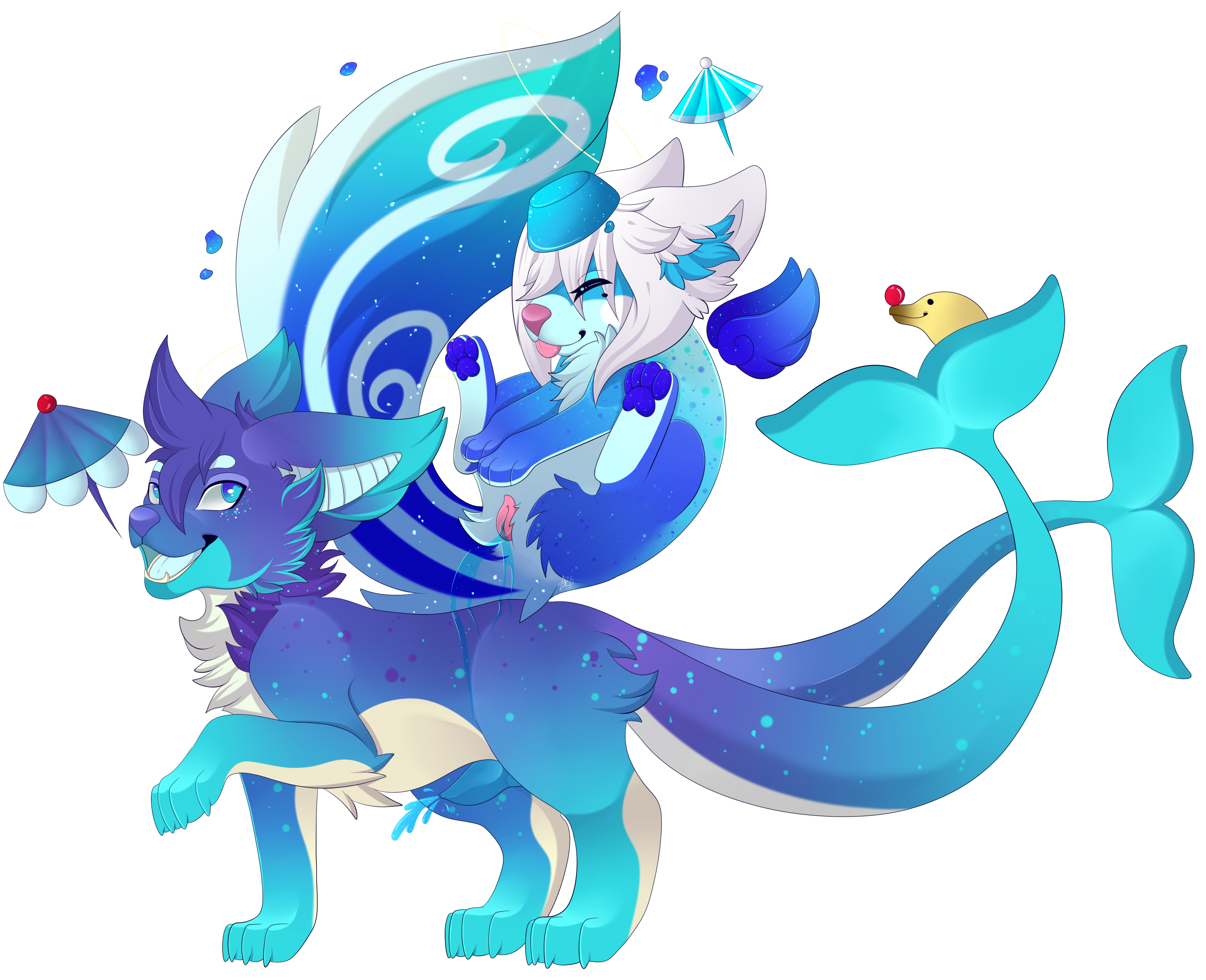 2 Tails Rule 34 Image