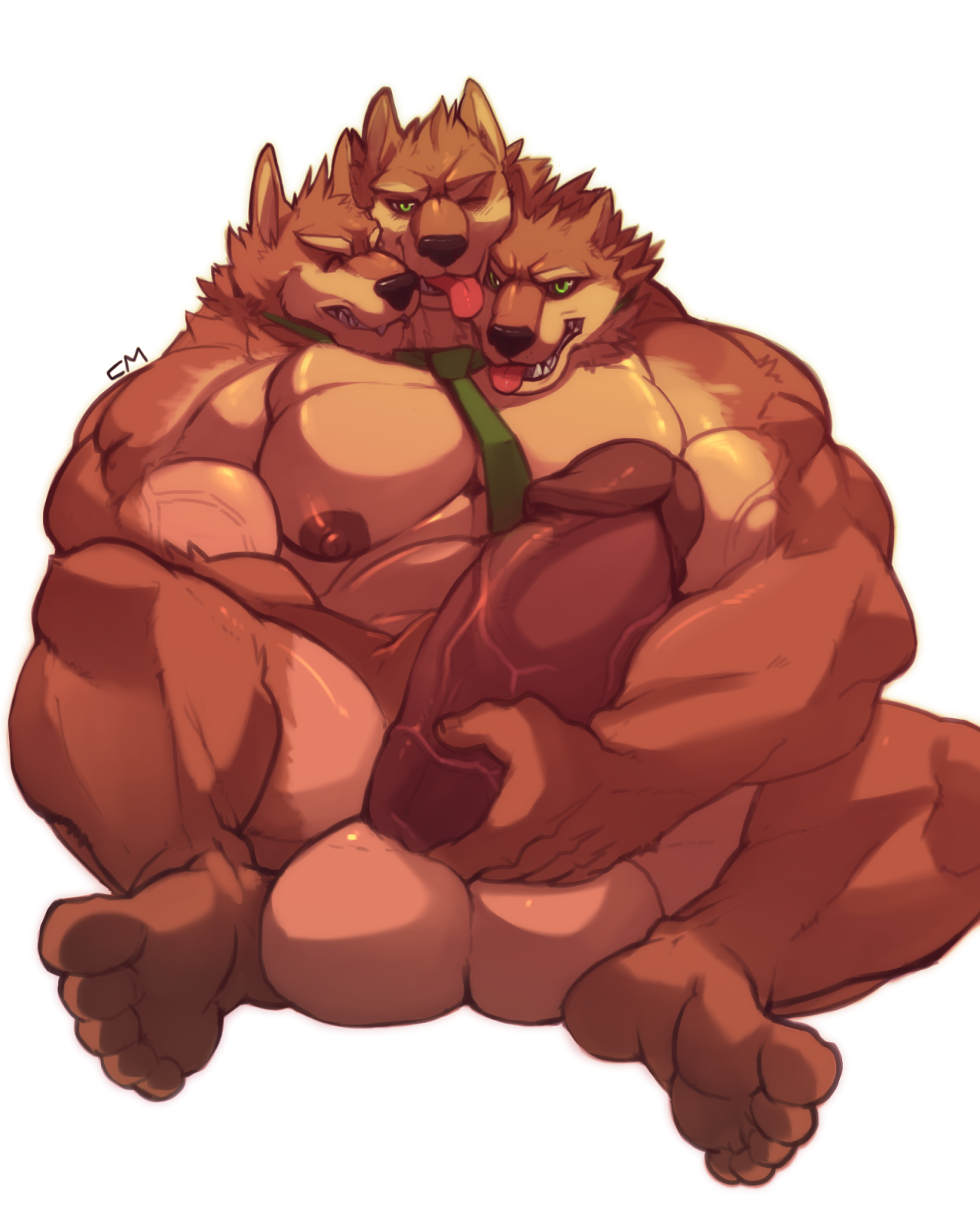 3 Heads Rule 34 Image