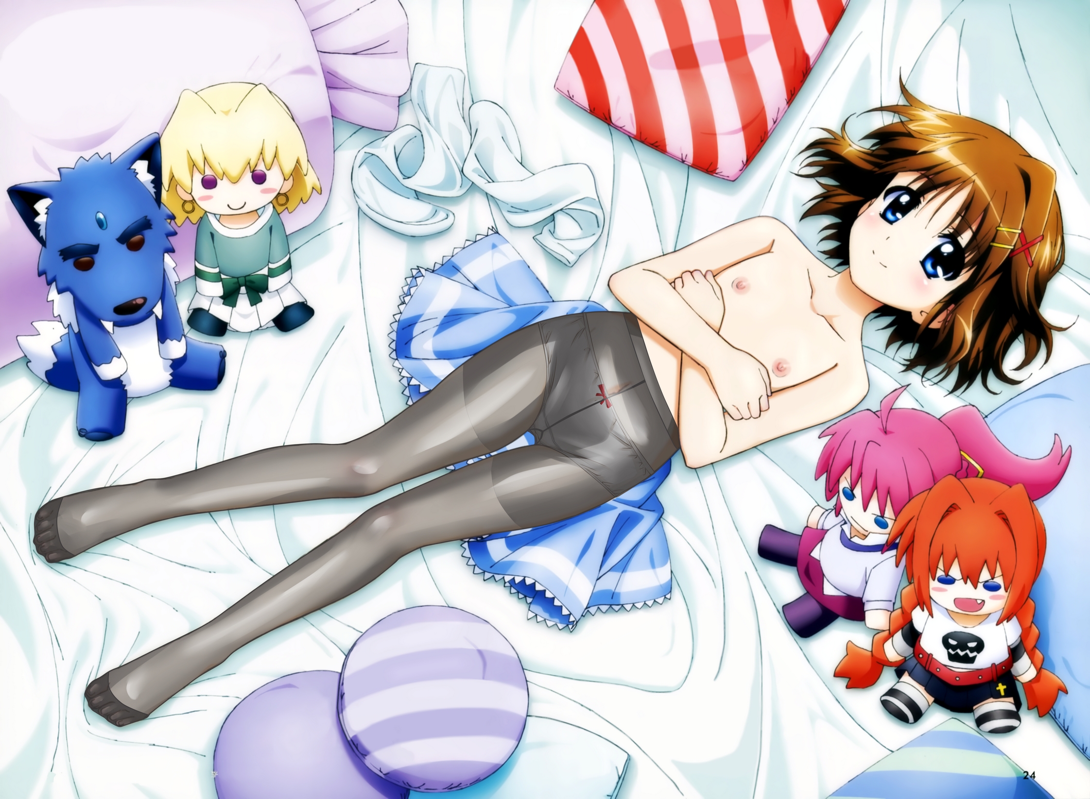 Hayate Yagami (Lyrical Nanoha) Rule 34 Image