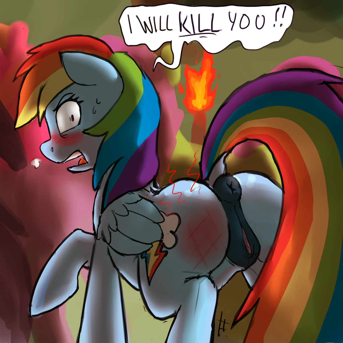 Rainbow Dash (Mlp) Rule 34 Image