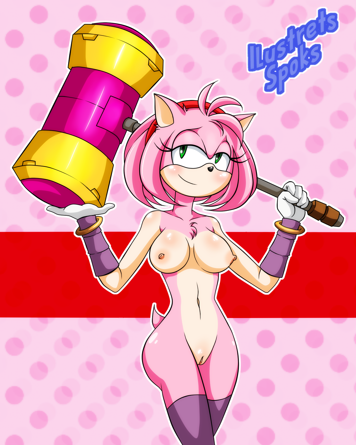 Amy Rose (Sonic (Series)) Rule 34 Image