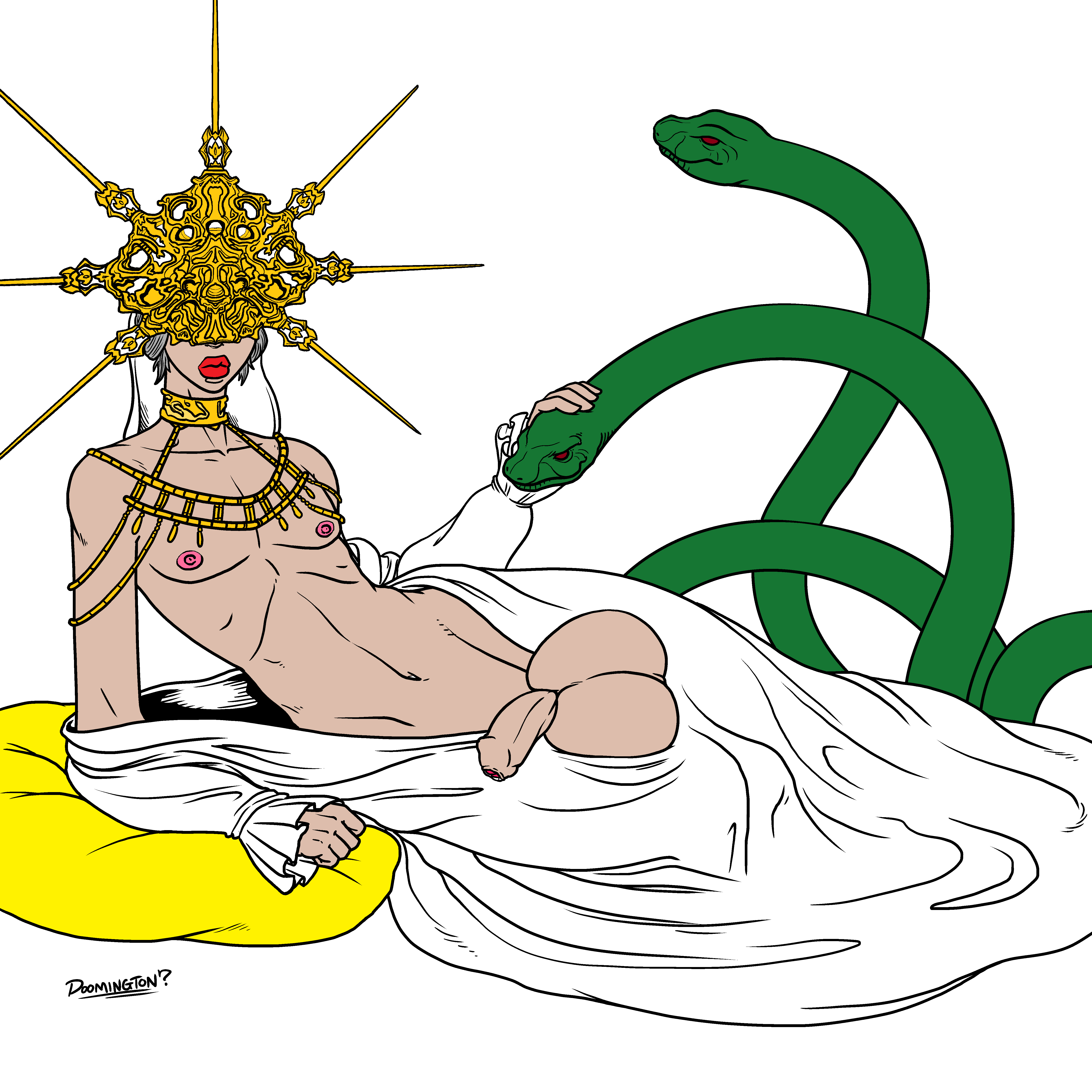 Dark Sun Gwyndolin (Dark Souls) Rule 34 Image