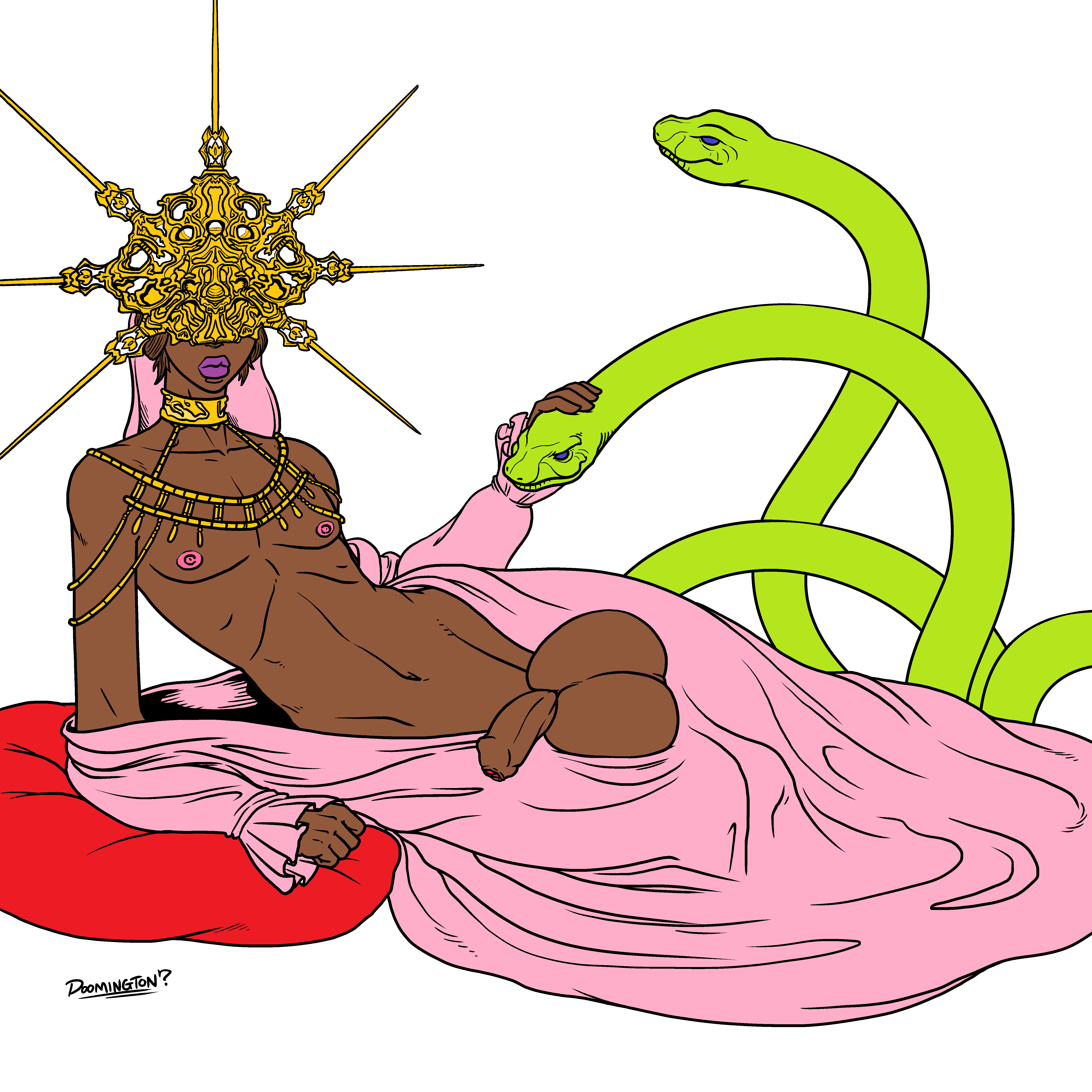 Dark Sun Gwyndolin (Dark Souls) Rule 34 Image