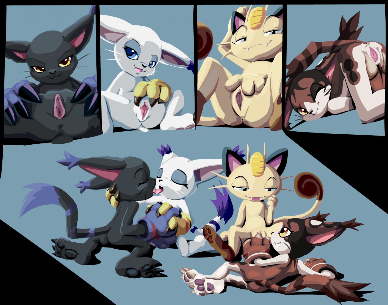 Blackgatomon (Digimon) Rule 34 Image