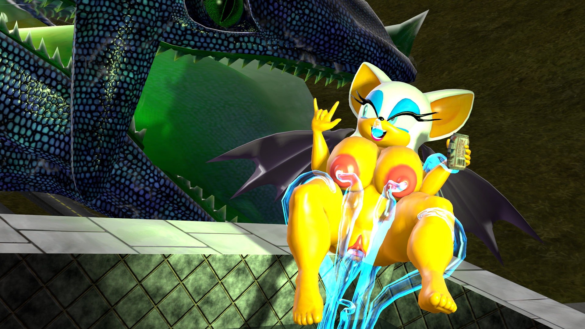 Chaos (Sonic) Rule 34 Image