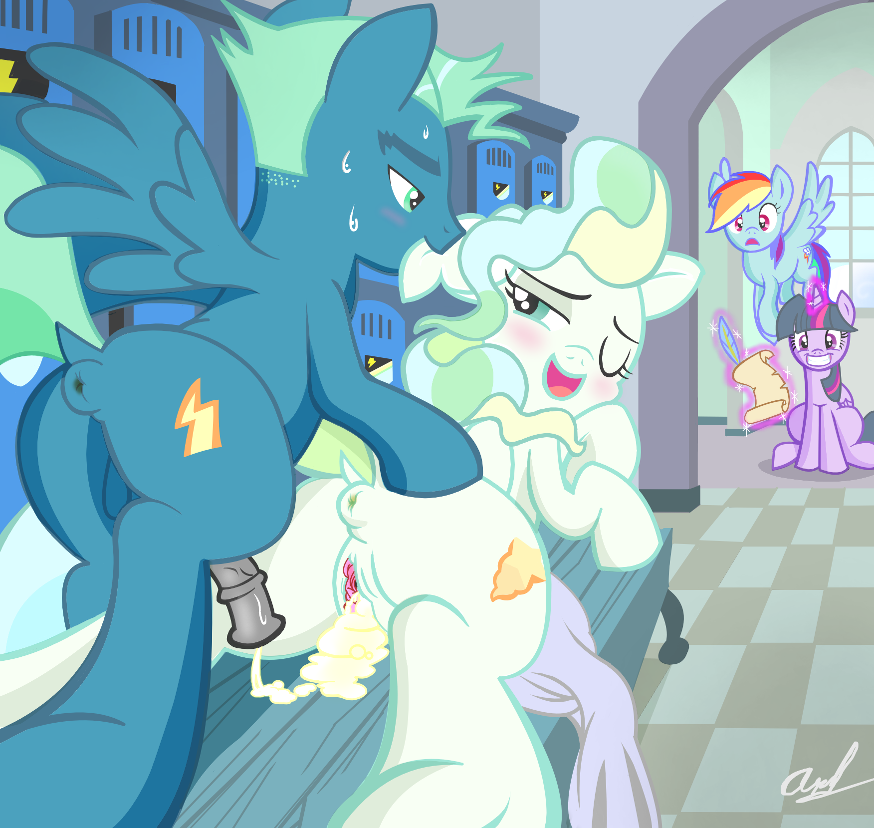 Rainbow Dash (Mlp) Rule 34 Image