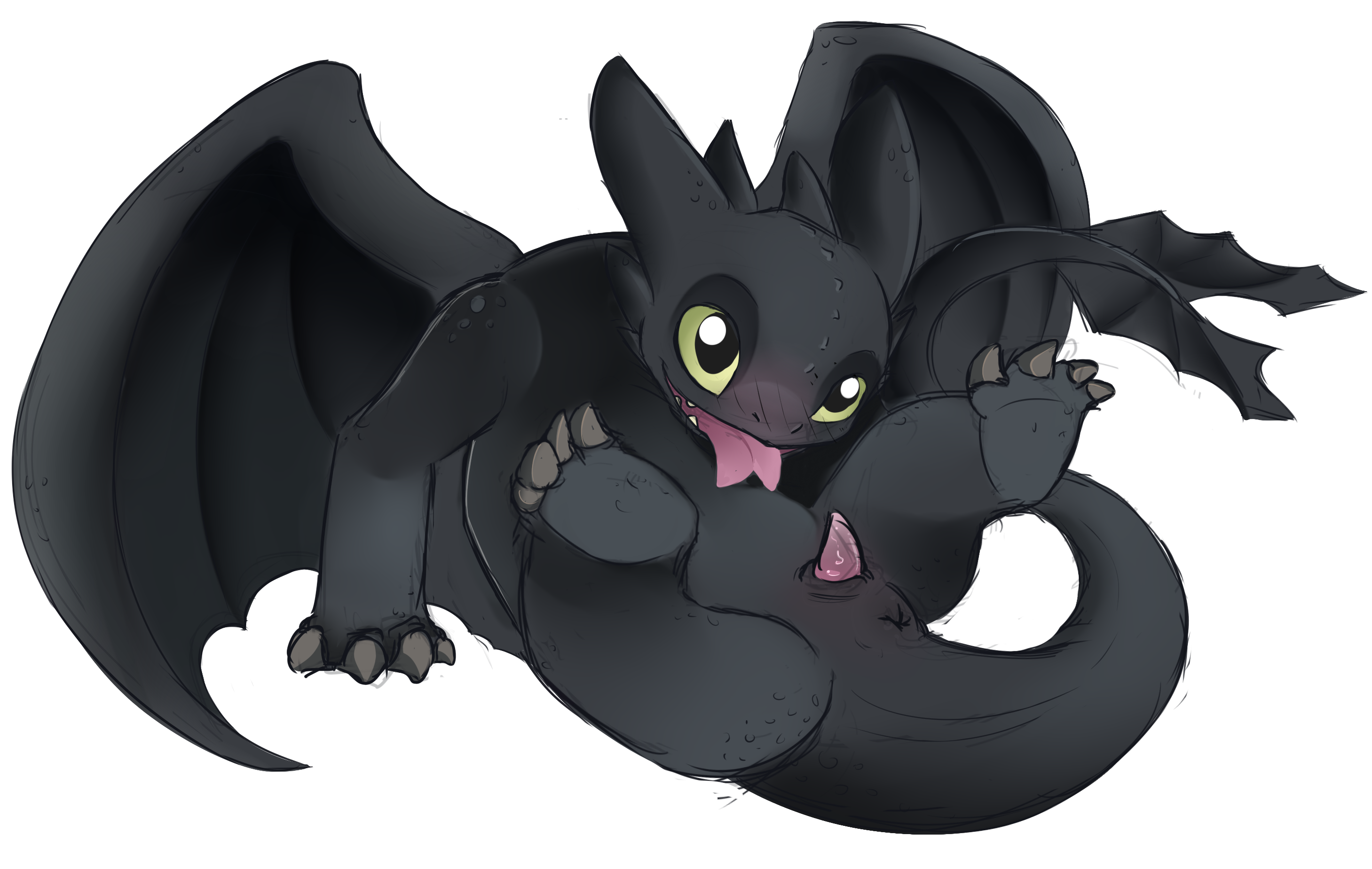 Night Fury (Dreamworks) Rule 34 Image