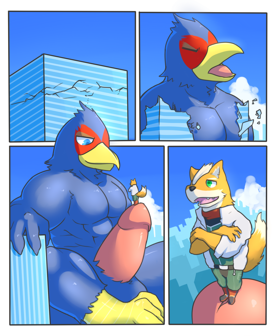 Falco Lombardi (Nintendo) Rule 34 Image