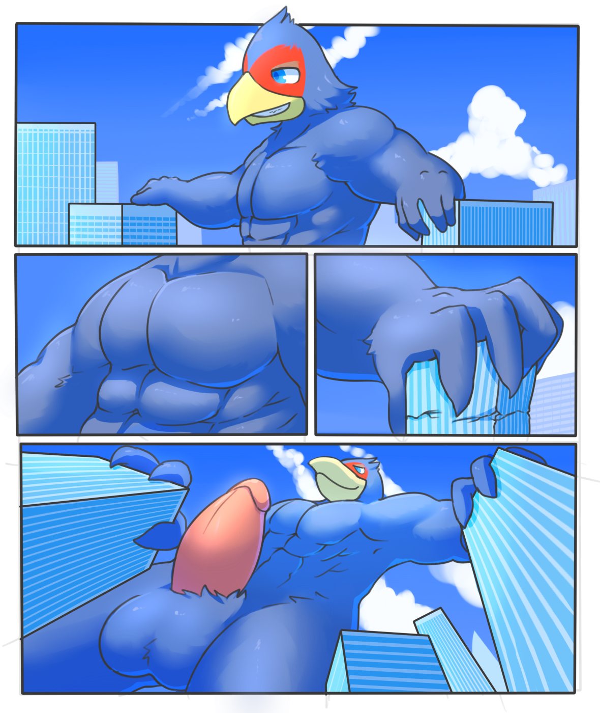 Falco Lombardi (Nintendo) Rule 34 Image