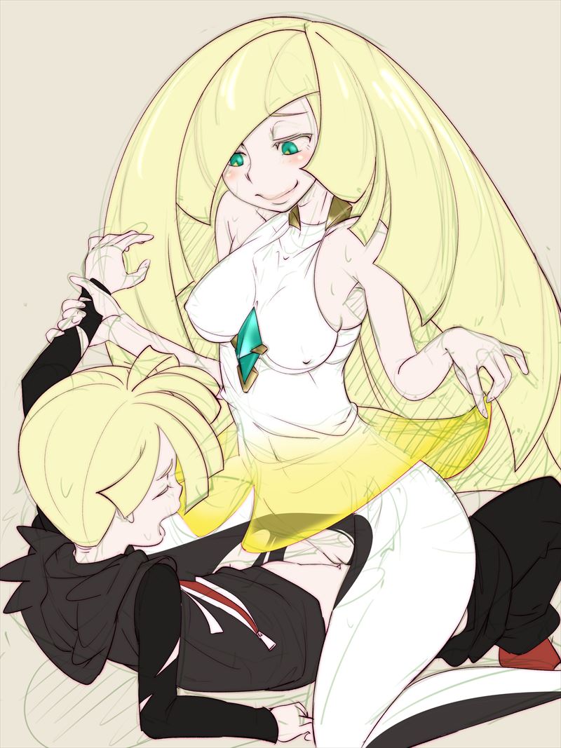 Gladion (Pokemon) Rule 34 Image